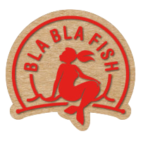 Офіційний логотип бренду Bla Bla Fish