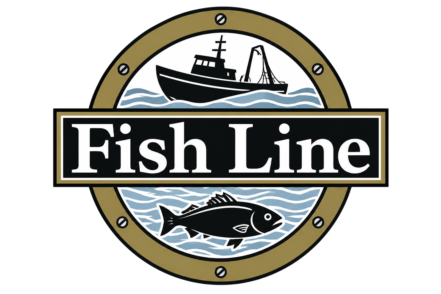 Офіційний логотип бренду Fish Line