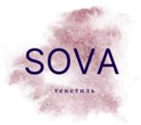 Офіційний логотип бренду SOVA текстиль