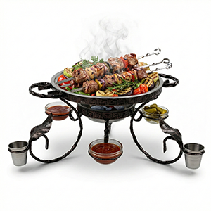 Садж для шашлику