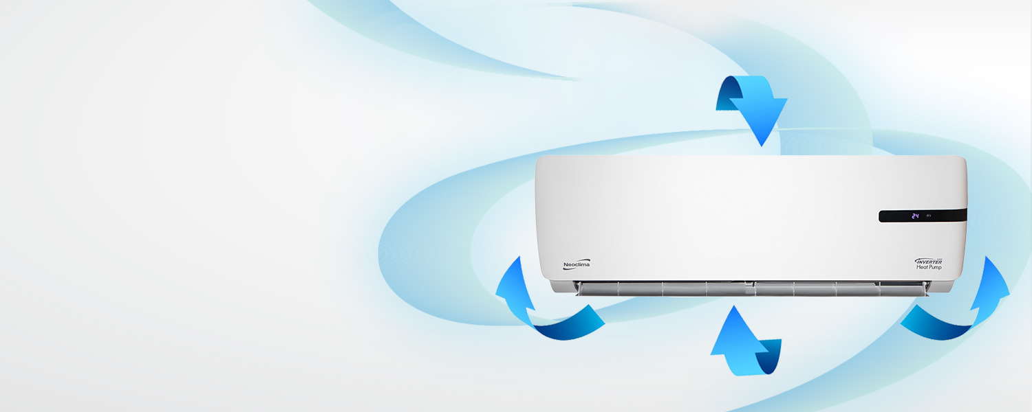 Функция Air Flow в кондиционер Neoclima NS/NU-09AHTIw