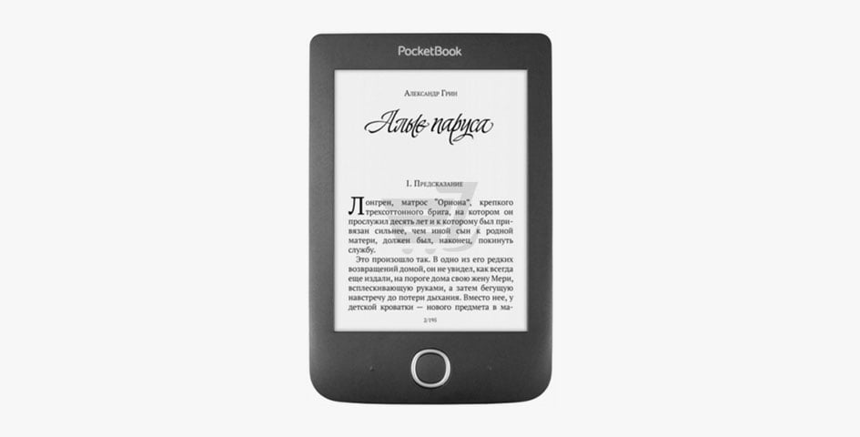 Электронная книга PocketBook 614 Basic3 black (PB614-2-E-CIS)