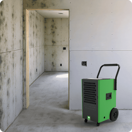 Осушитель в ремонтируемом помещении