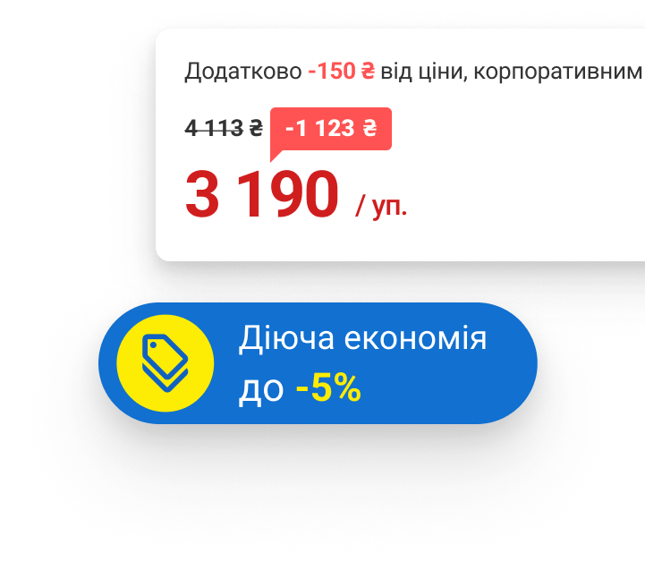 Персональні знижки та персональні пропозиції