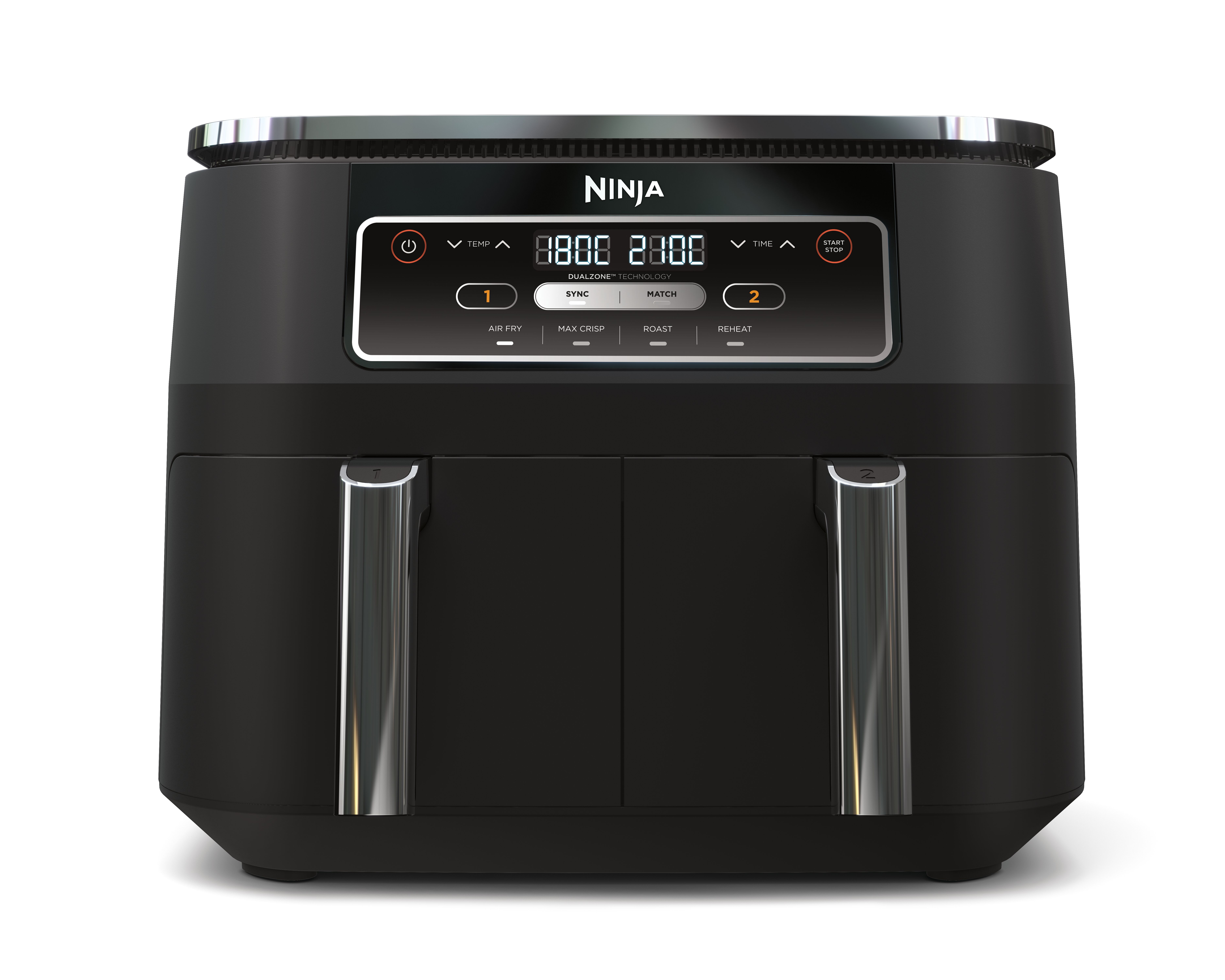 Фритюрниця Ninja Air Fryer з двома кошиками та сенсорною панеллю керування