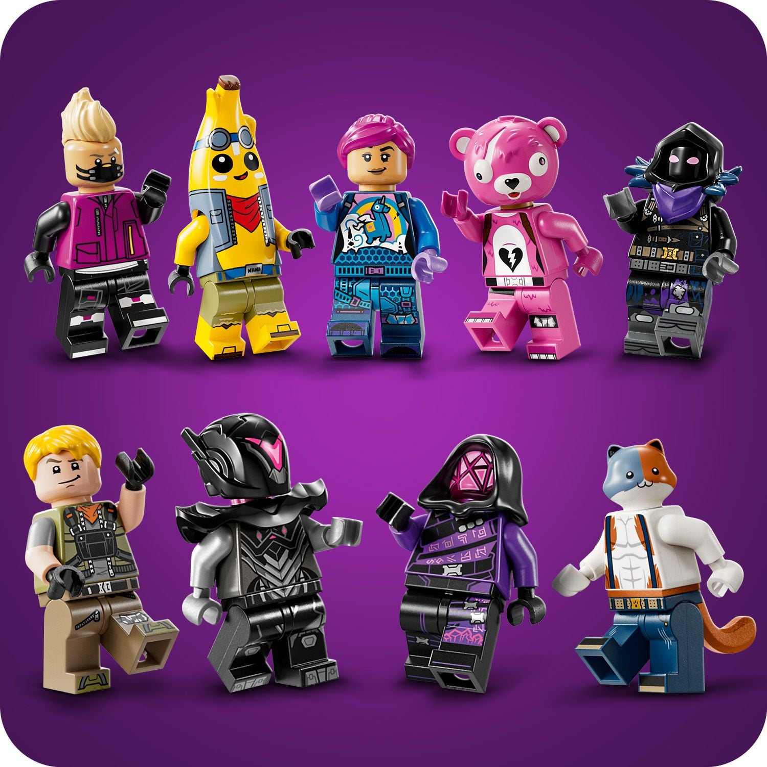 9 мініфігурок LEGO® Fortnite®