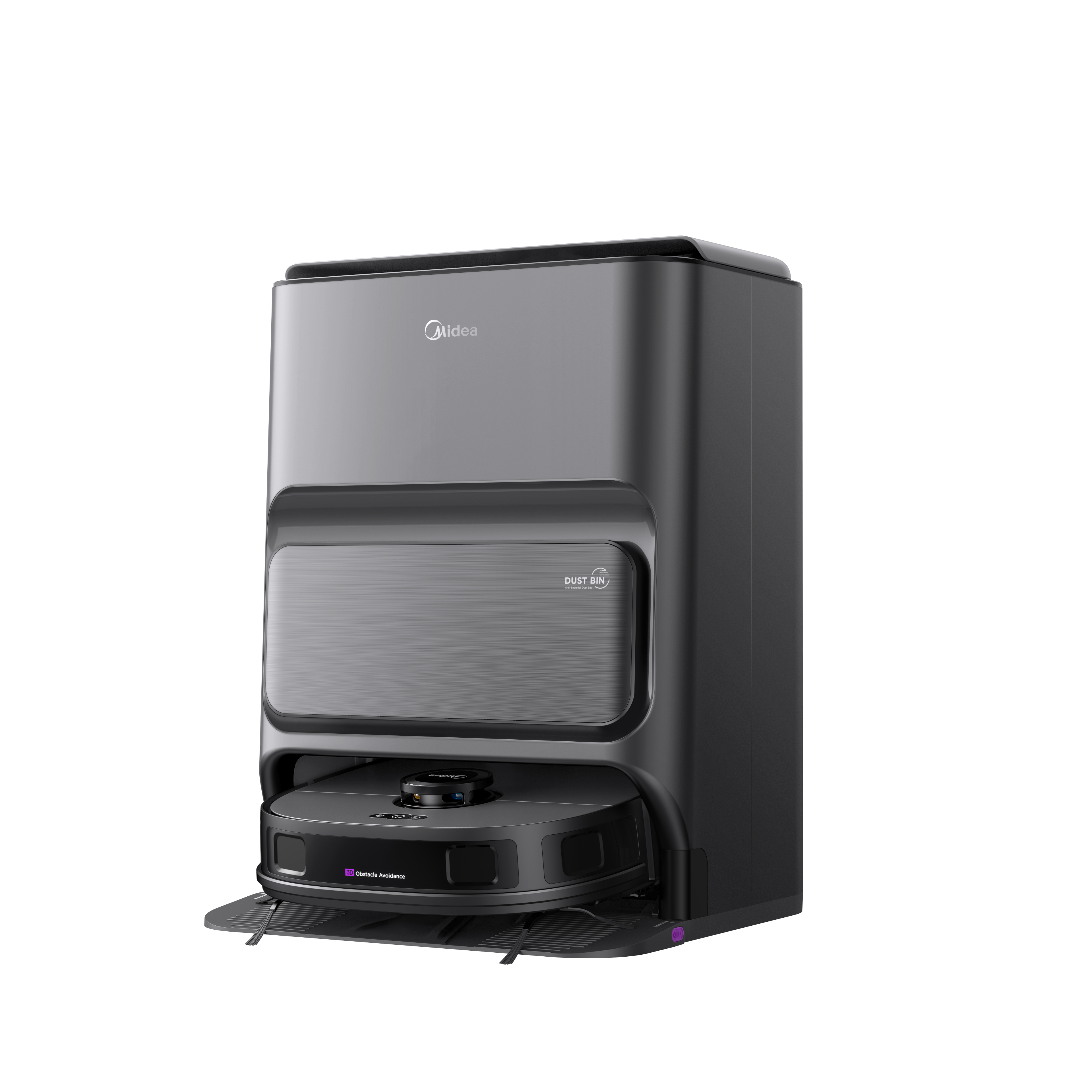 Пилосос Midea, чорний, зарядна станція