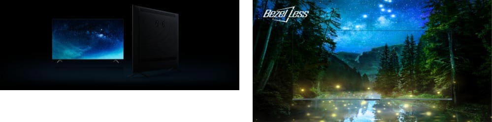 Безрамковий ультратонкий металевий дизайн