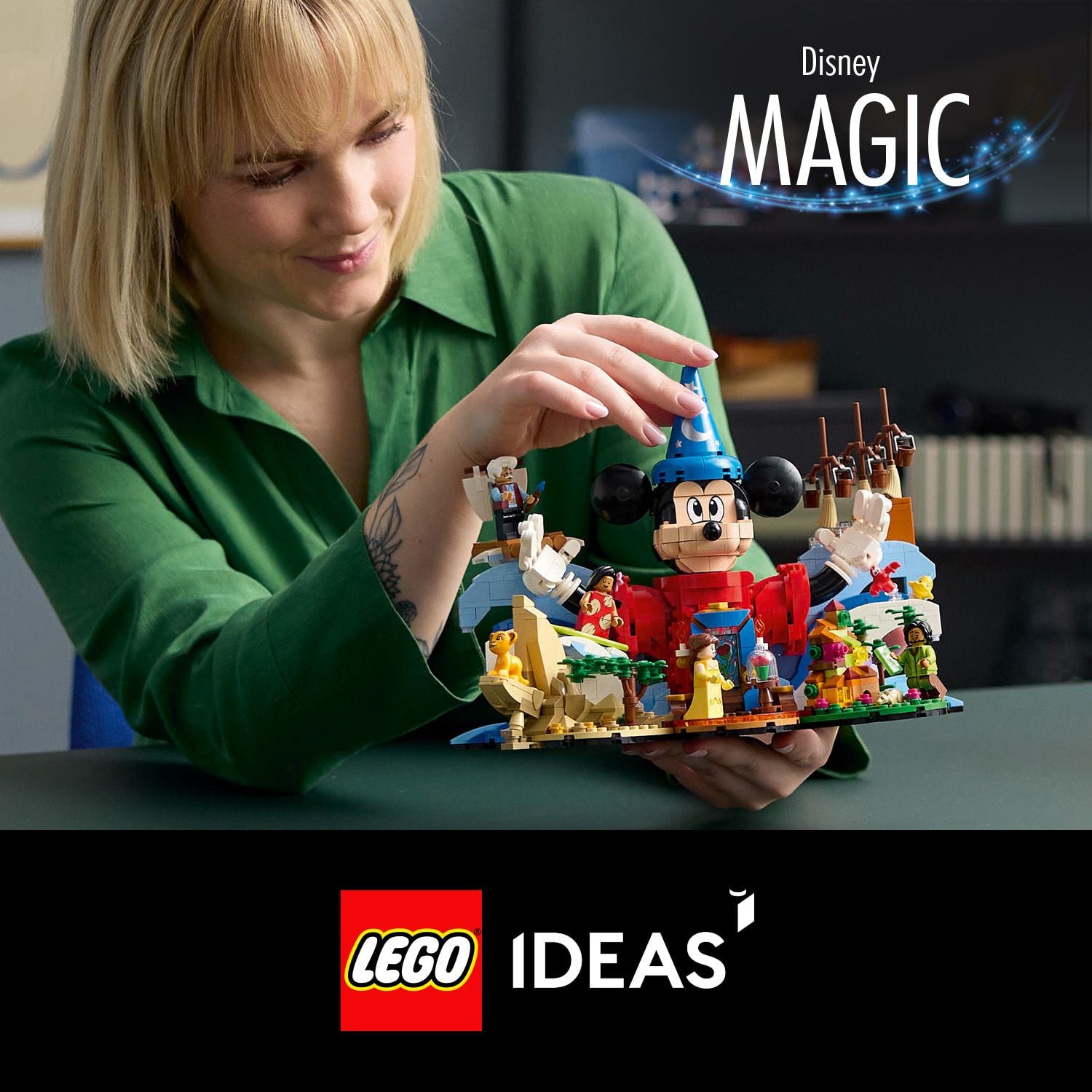 Продемонструйте магію анімації Disney
