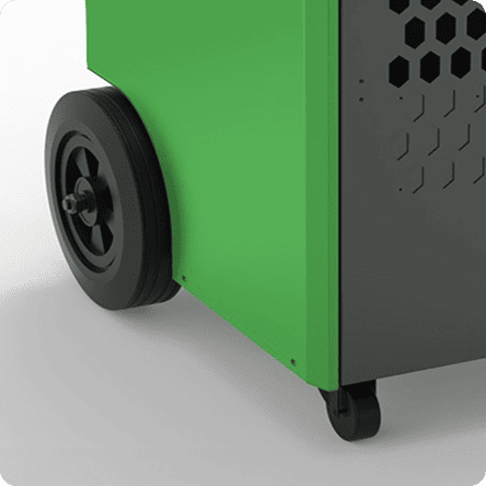 Колеса и ручка осушителя