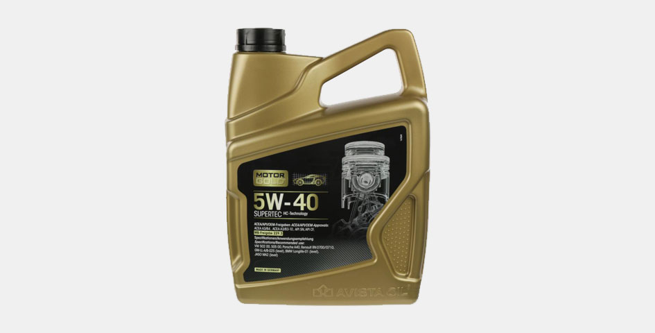 Моторне мастило MOTOR GOLD Supertec 5W-40 4 л