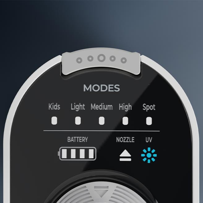 5 режимів чищення