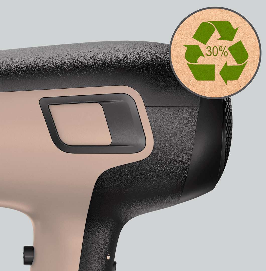 60% переробленого пластику