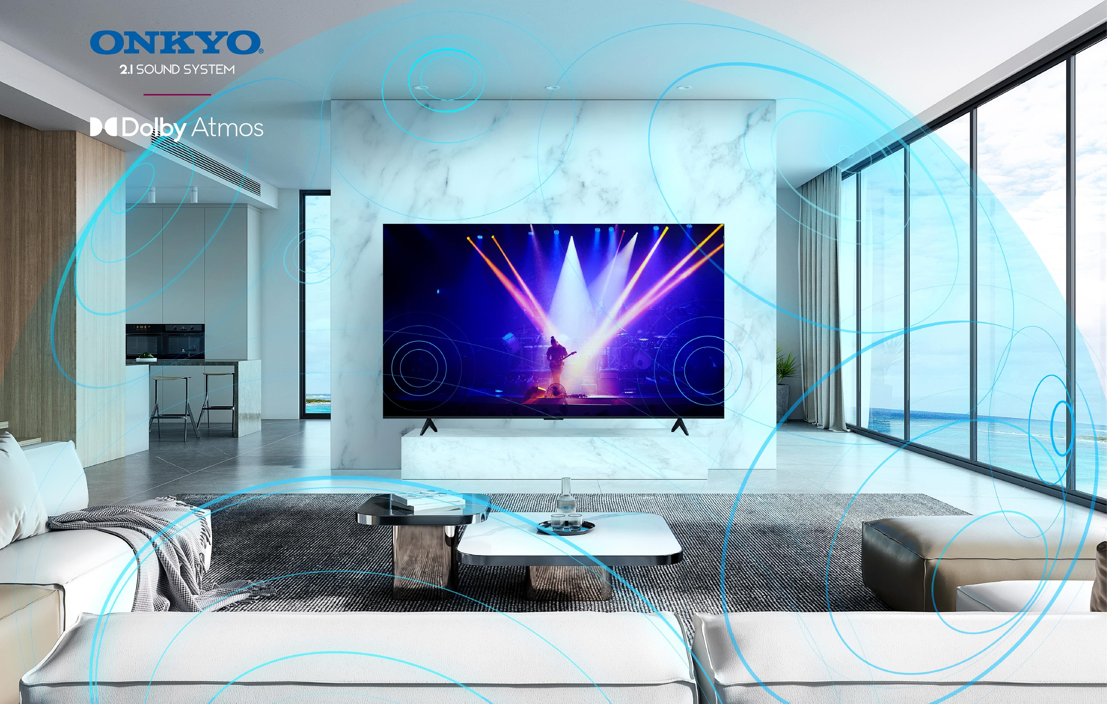 Система ONKYO 2.1 з Dolby Atmos