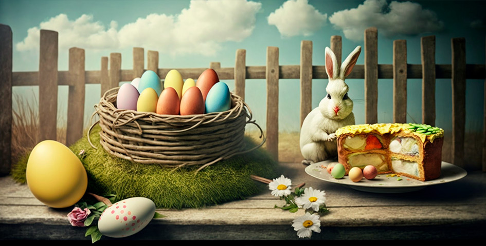 Штучний інтелект показав кошик на Великдень Штучний інтелект показав кошик на Великдень