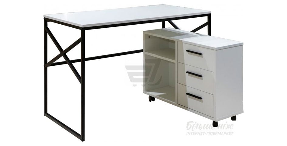 Стол компьютерный Вудус Star-M Джуниор С-43 белый Стол компьютерный Вудус Star-M Джуниор С-43 белый