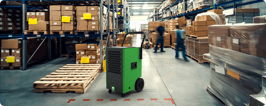 Осушитель на складе