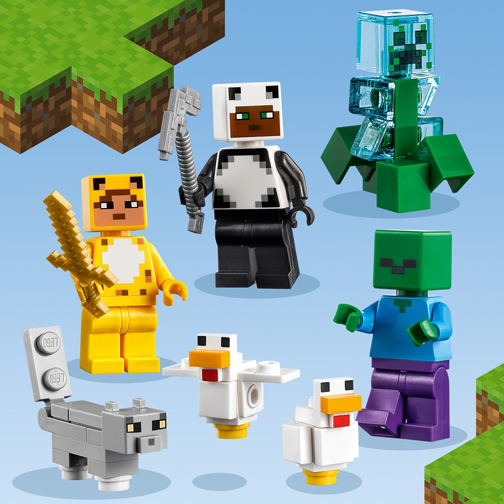 Знайомі персонажі Minecraft™