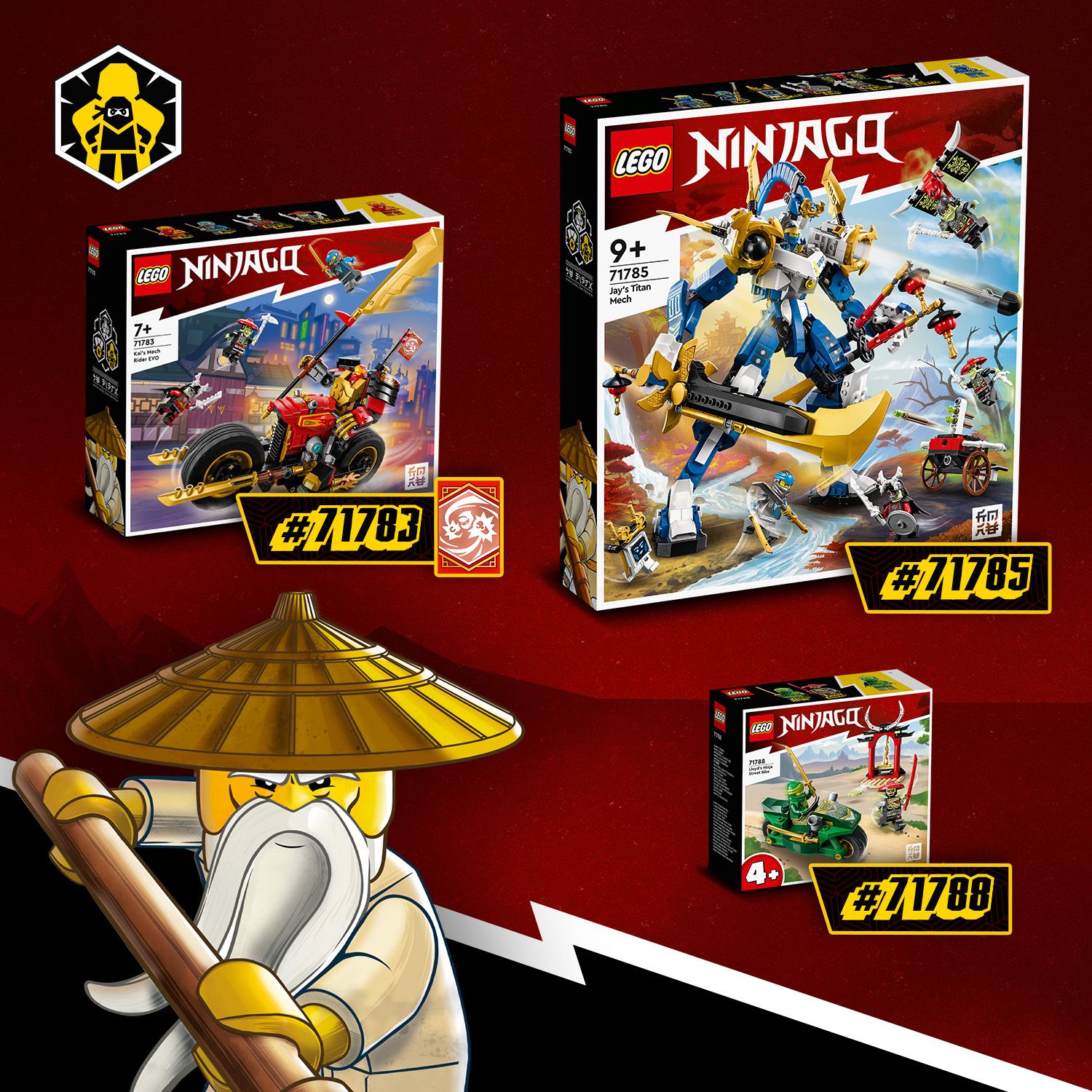 Інші набори NINJAGO® до вашої колекції