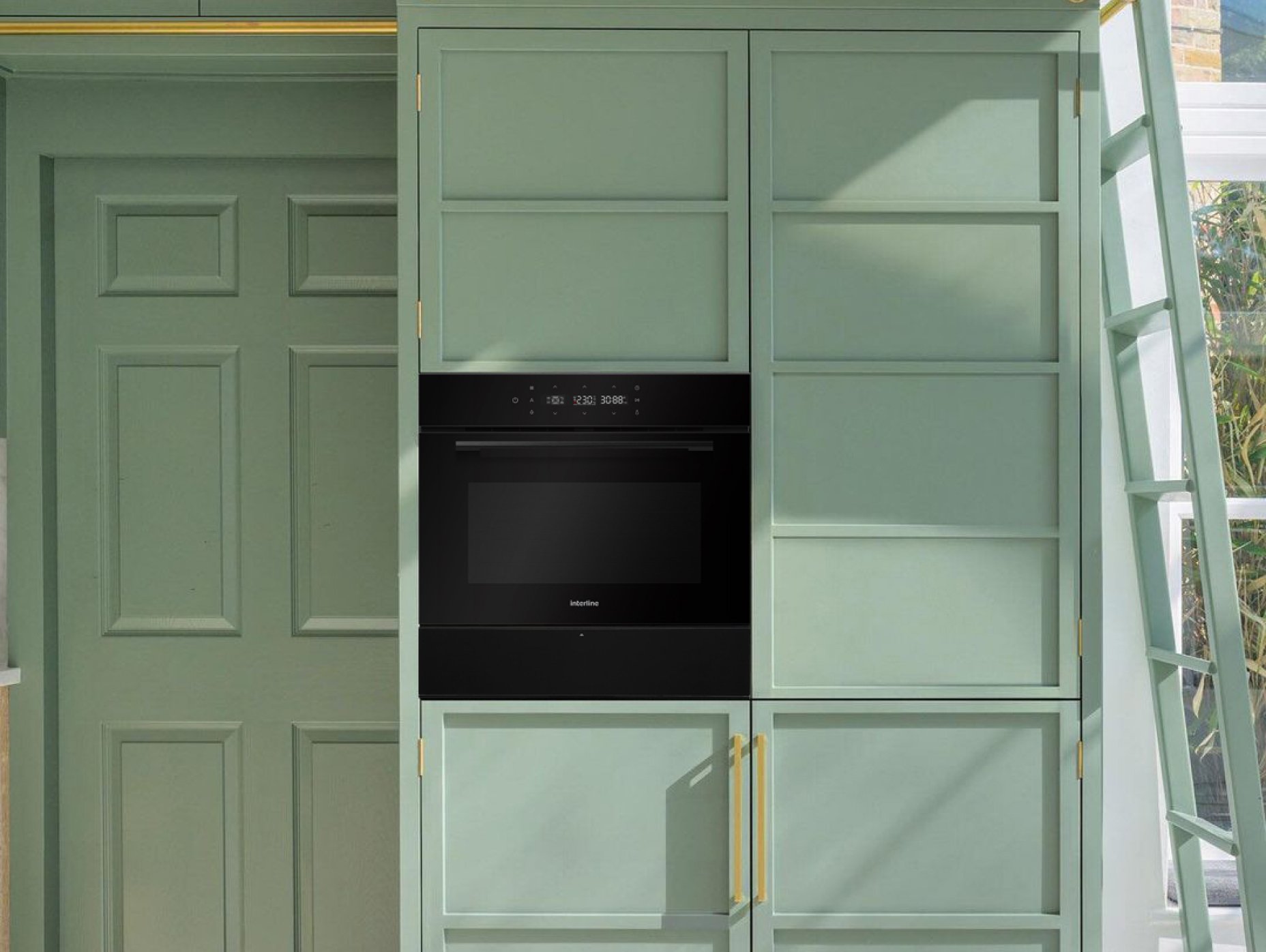 Компактна духова шафа з функцією НВЧ CMG 910 SRX BA - 1