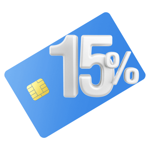 Скидки до 15% при оплате Visa