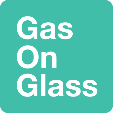 Gas on glass