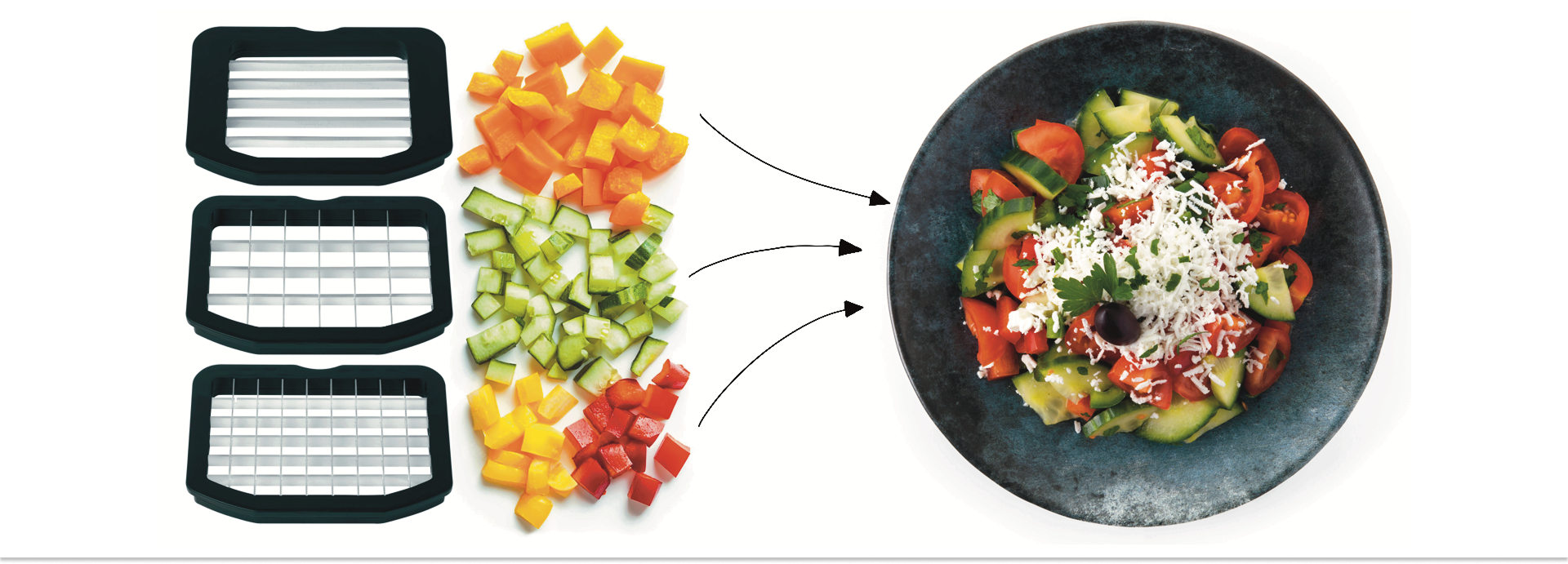 Нарізка кубиками