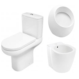 Унитазы, биде и писсуары